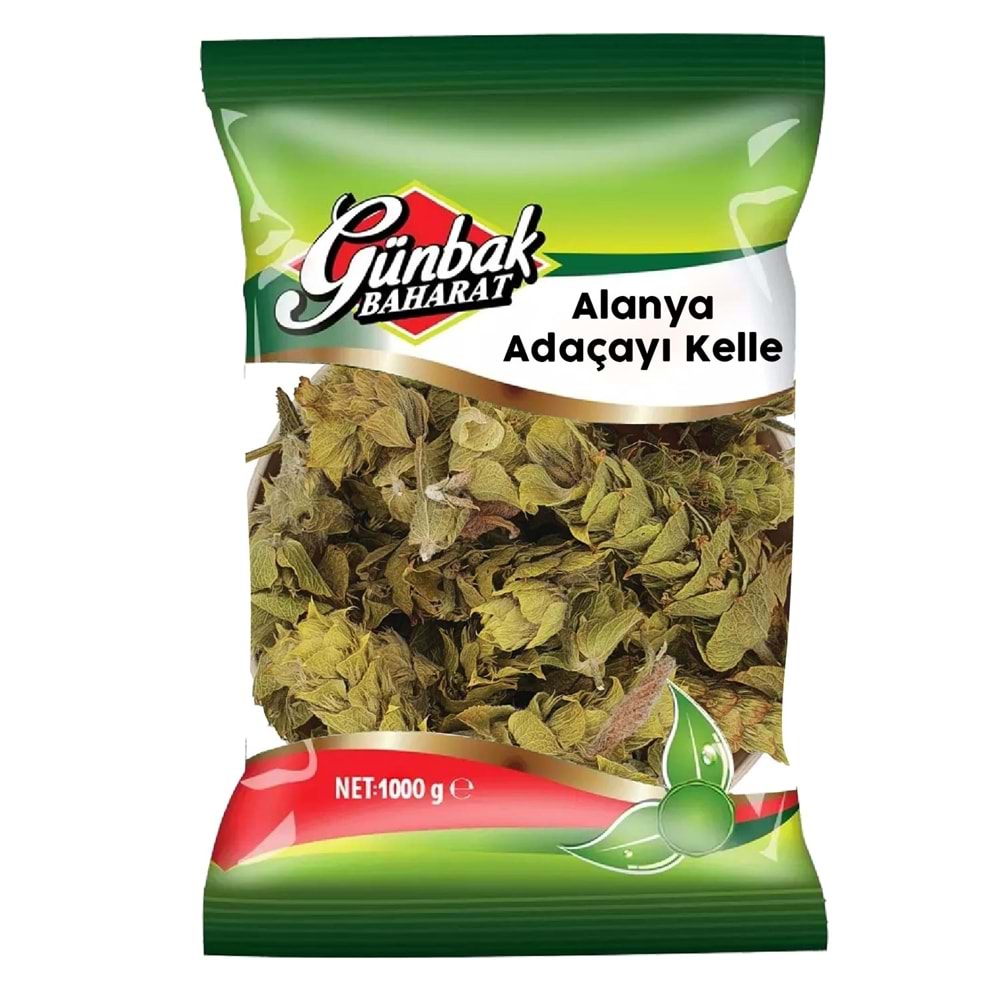 Alanya Adaçayı Kelle 2. Kalite Paket 1 Kg
