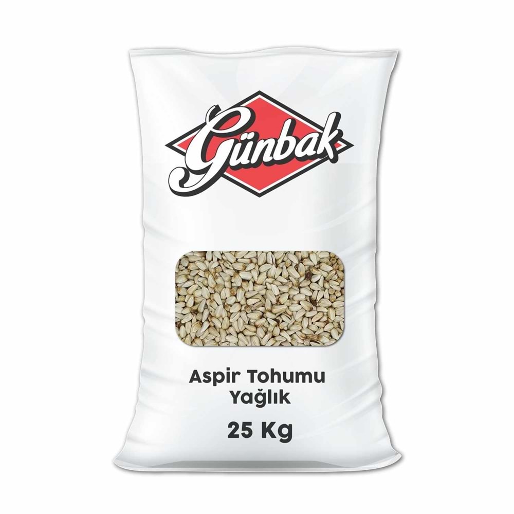 Aspir Tohumu Yağlık Çuval 25 Kg