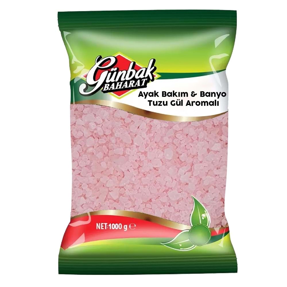 Ayak Bakım & Banyo Tuzu Gül Aromalı Paket 1 Kg