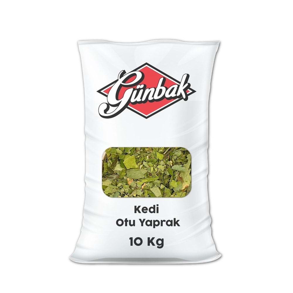 Kedi Otu Yaprak Çuval 10 Kg