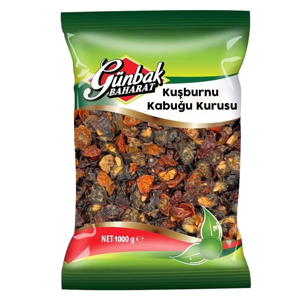 Kuşburnu Kabuğu Kurusu Paket 1 Kg