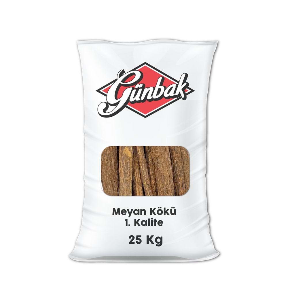 Meyan Kökü 1. Kalite Çuval 25 Kg