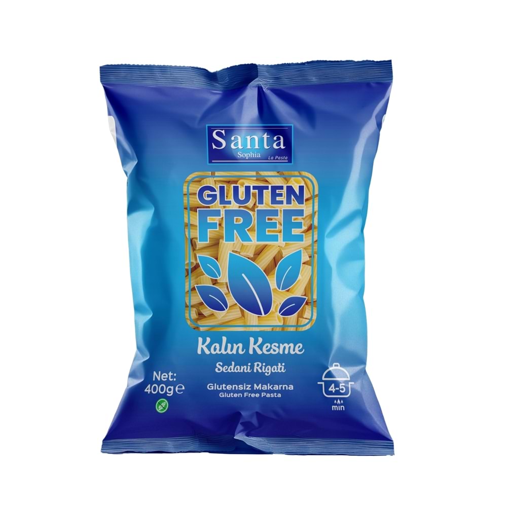 Santa Sophia Glutensiz Kalın Kesme Makarna 400 Gr X 20 Adet