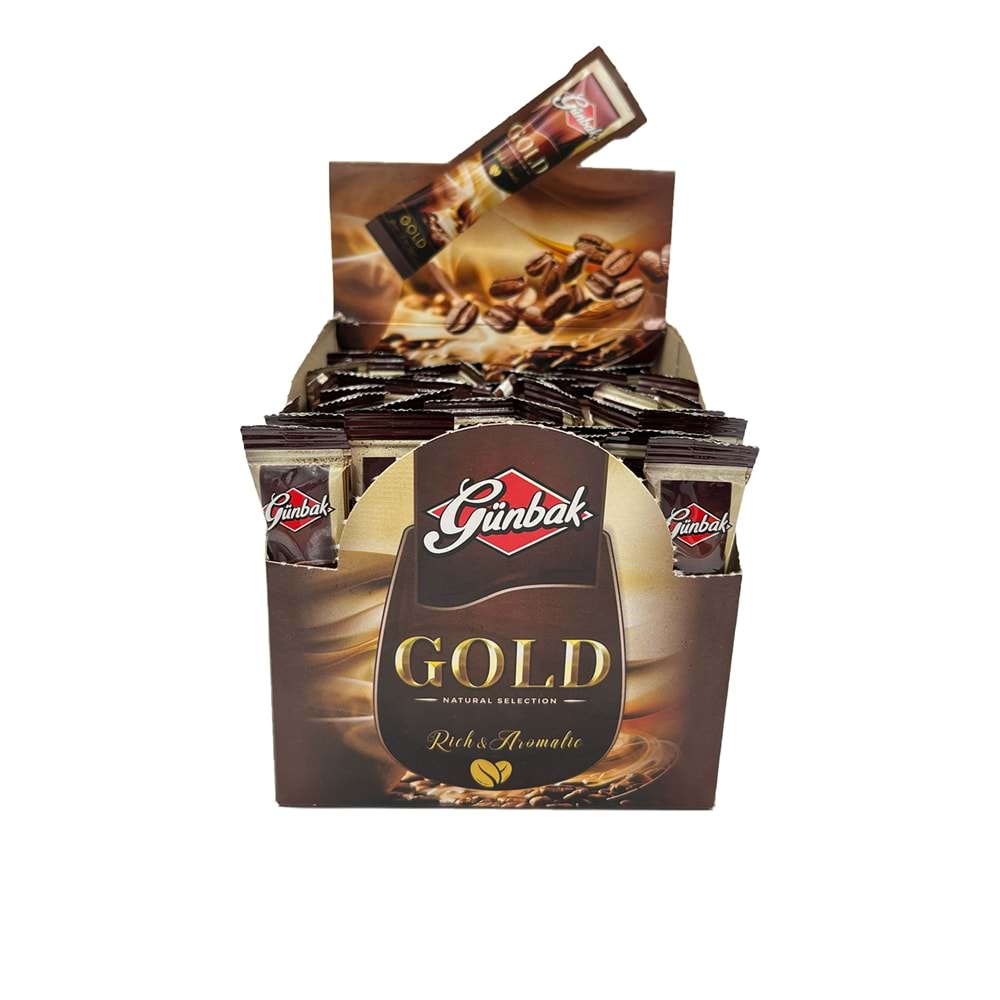 Günbak Gold Kahve Kutu 2 Gr X 50 Adet