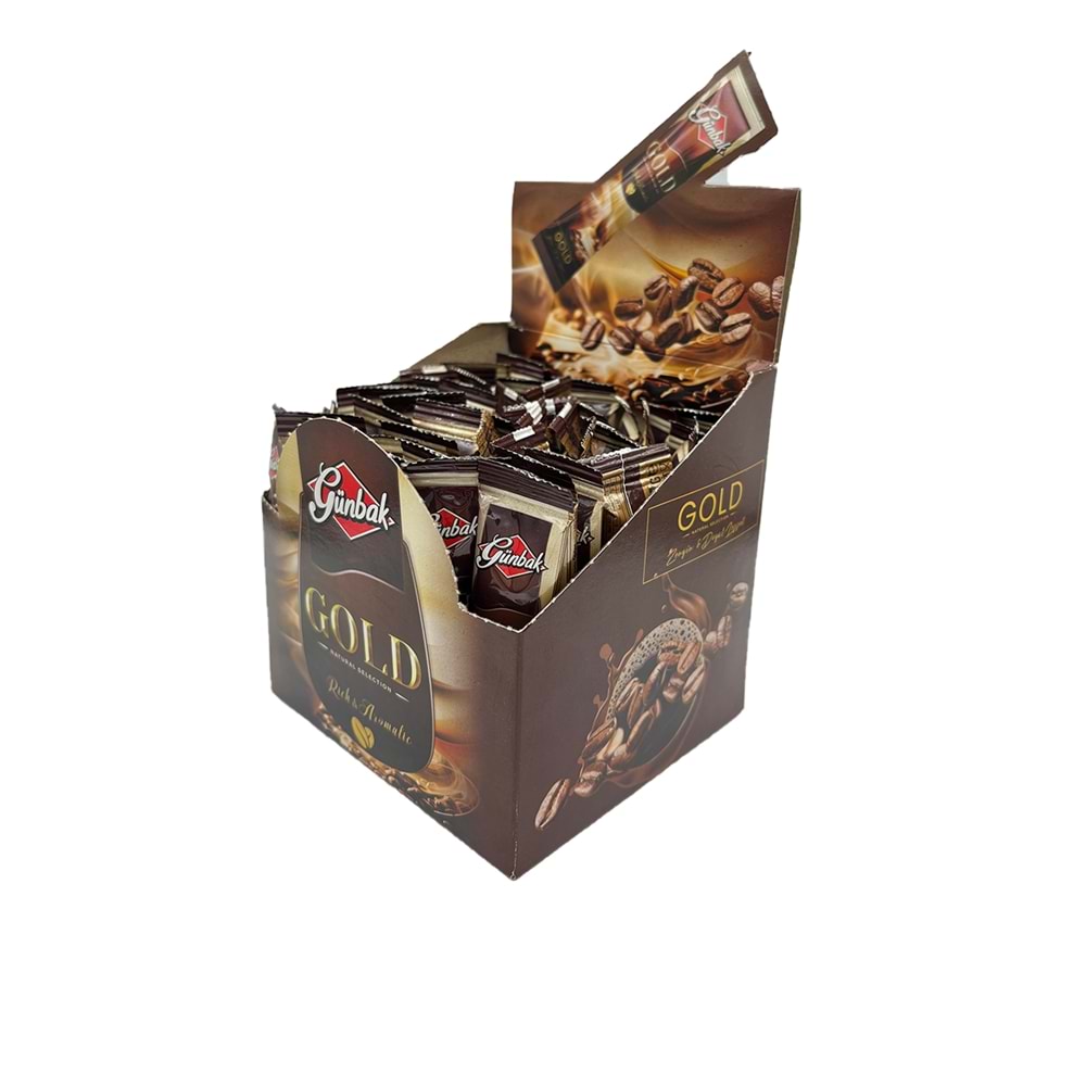 Günbak Gold Kahve Kutu 2 Gr X 50 Adet