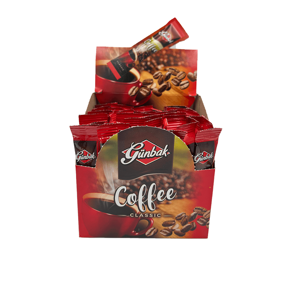 Günbak Klasik Kahve Kutu 2 Gr X 50 Adet