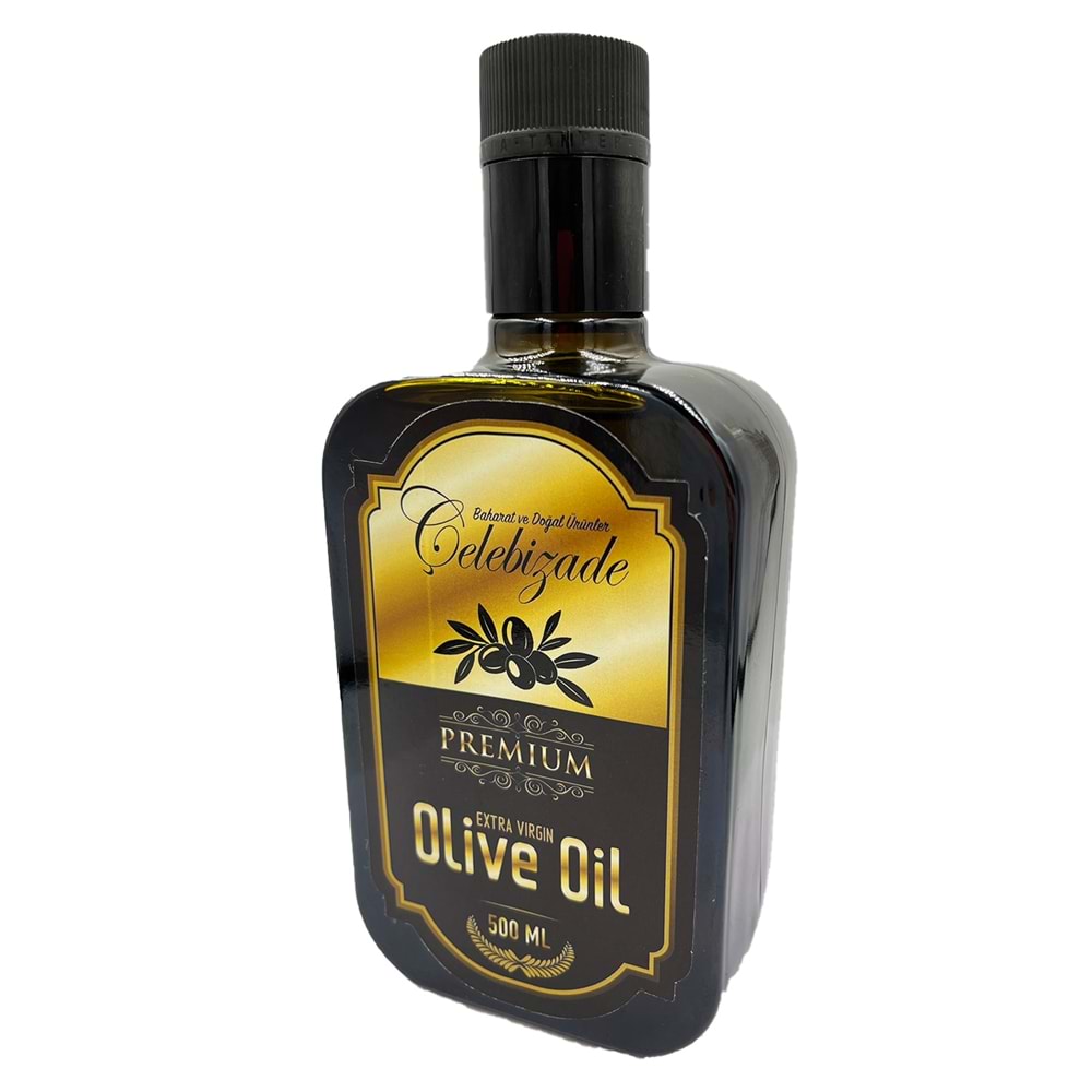 Çelebizade Premium Natürel Sızma Zeytinyağı 500 ML
