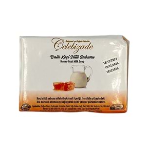Çelebizade Ballı Keçi Sütlü Sabun 100 Gr