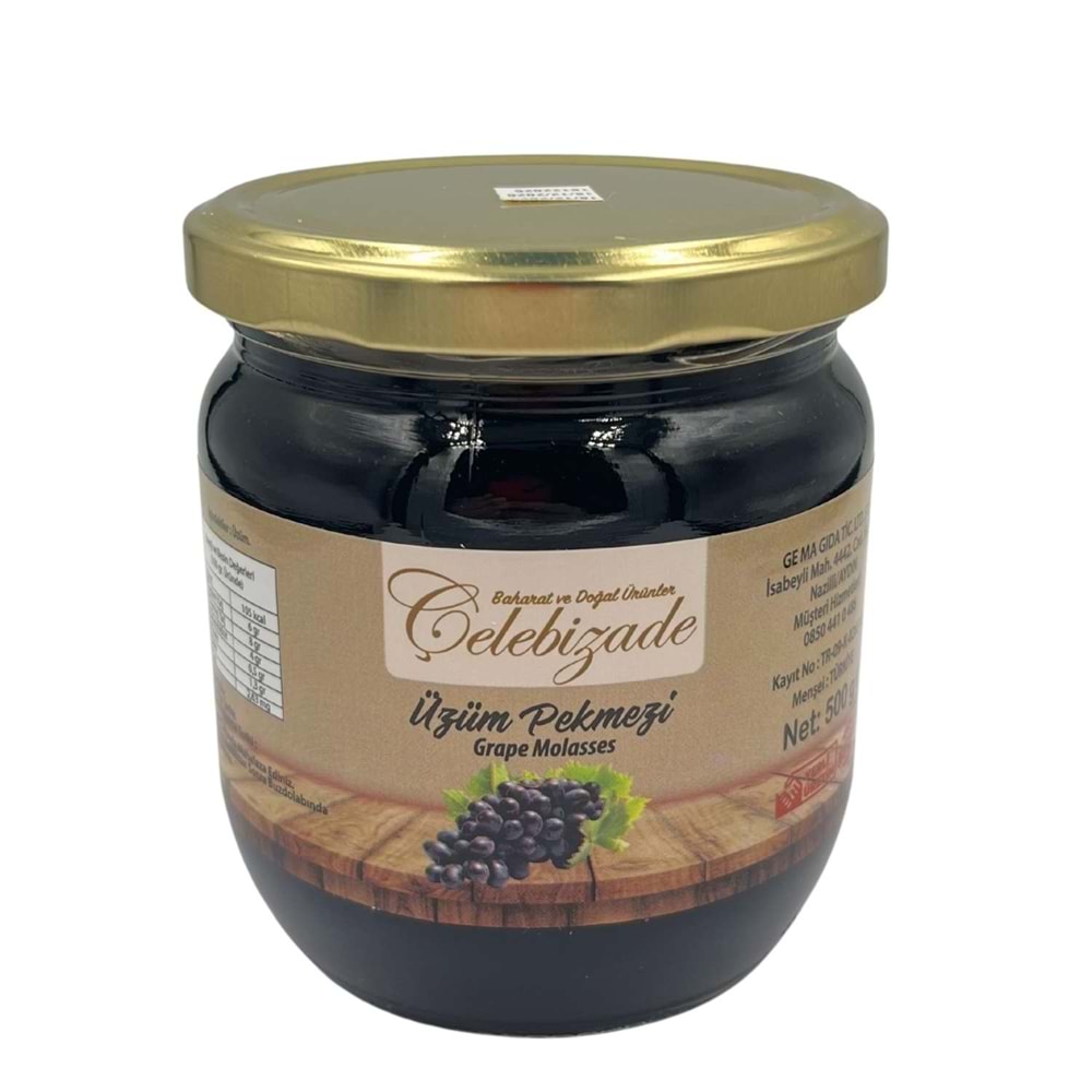 Çelebizade Üzüm Pekmezi 500 Gr