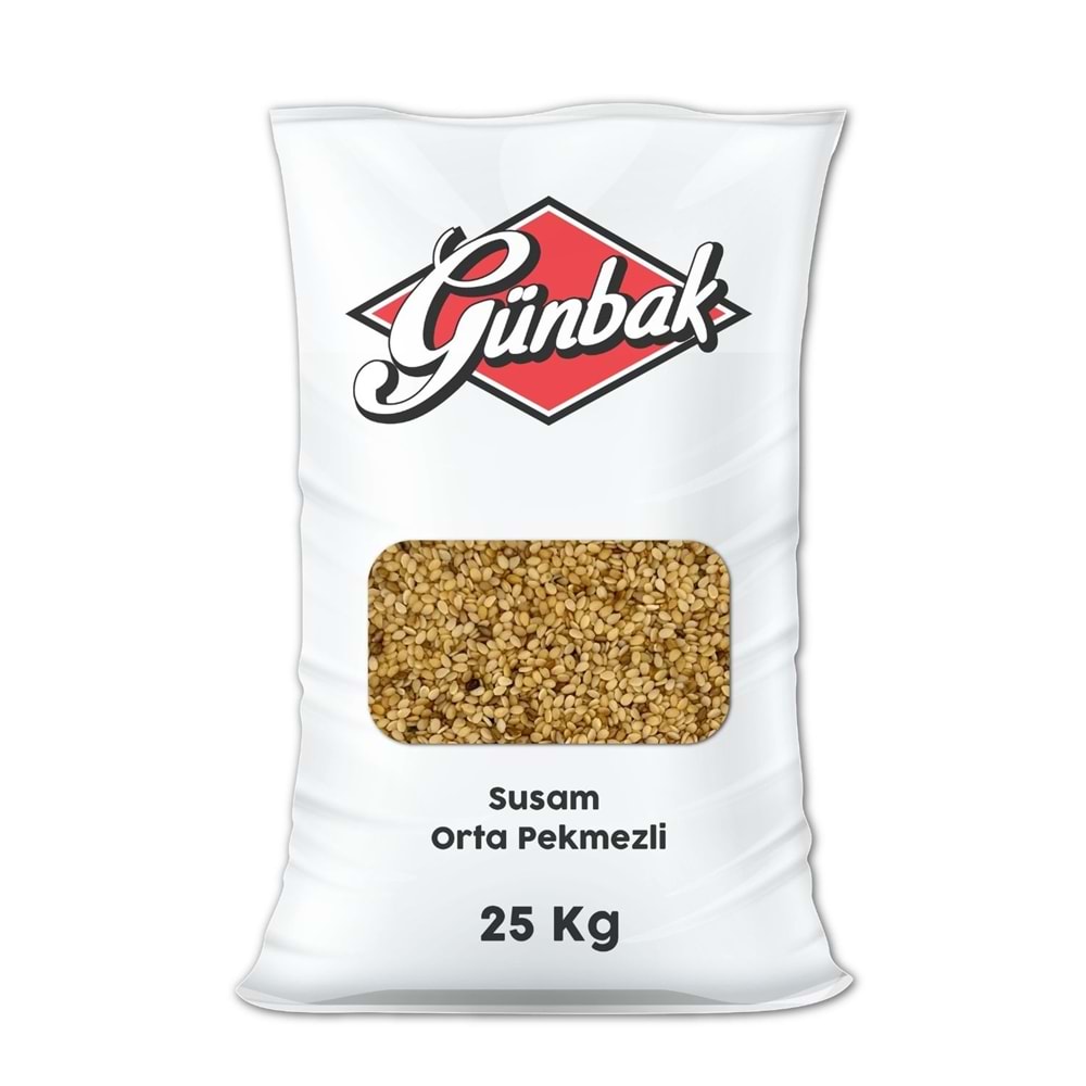 Susam Orta Pekmezli Çuval 25 Kg