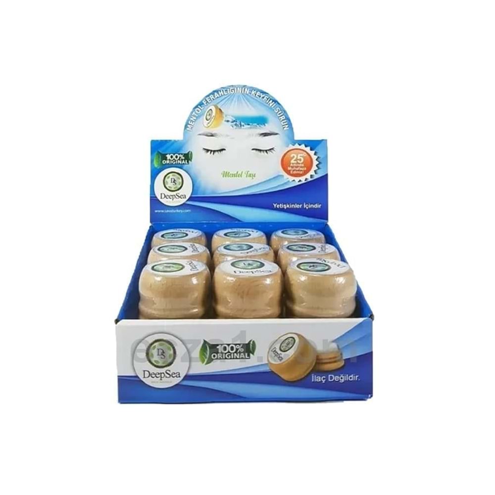 DeepSea Mentol Masaj Kremi 7 Gr X 18 Adet