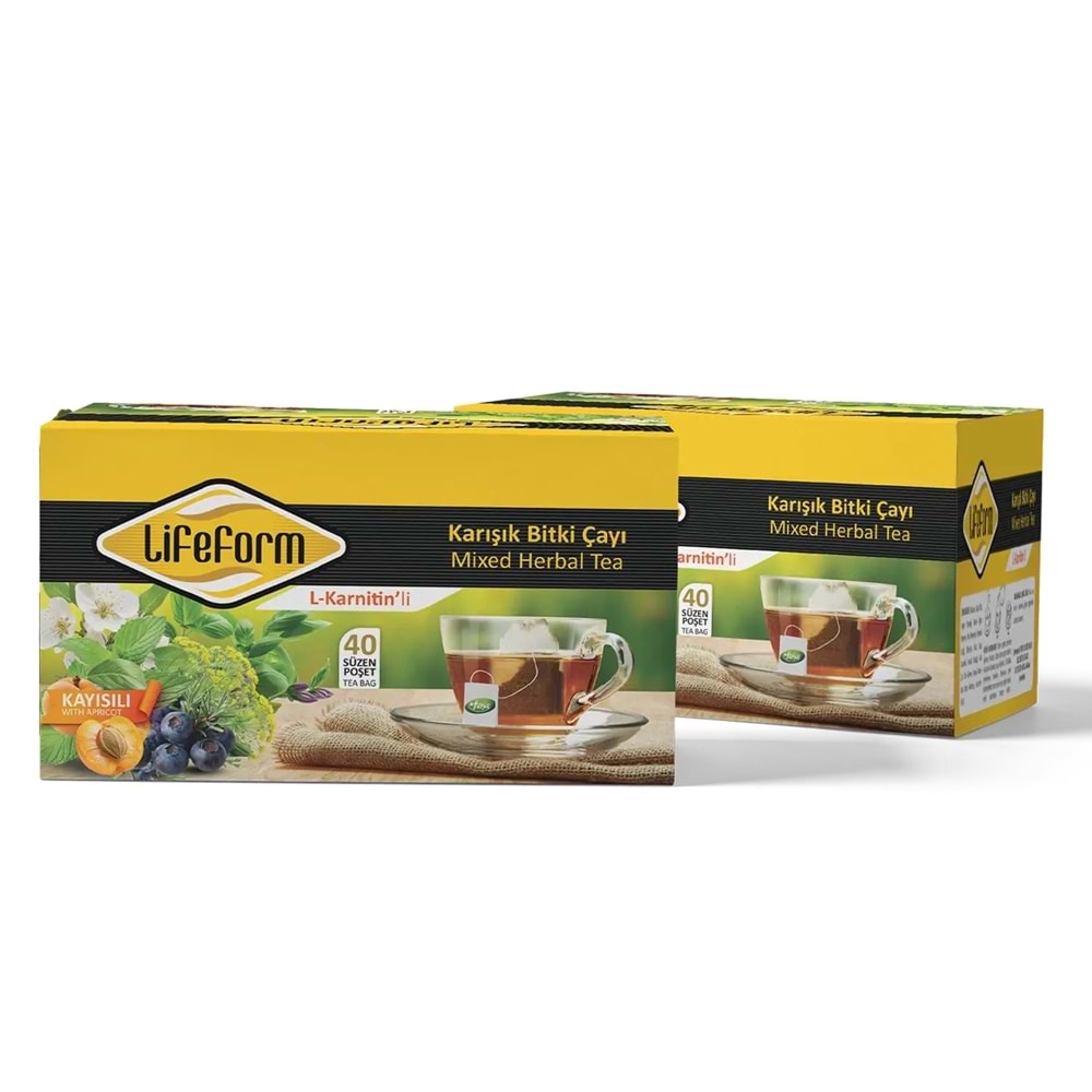 Dr. Floya Life Form Çay Süzen Poşetli 40 Adet 80 GR